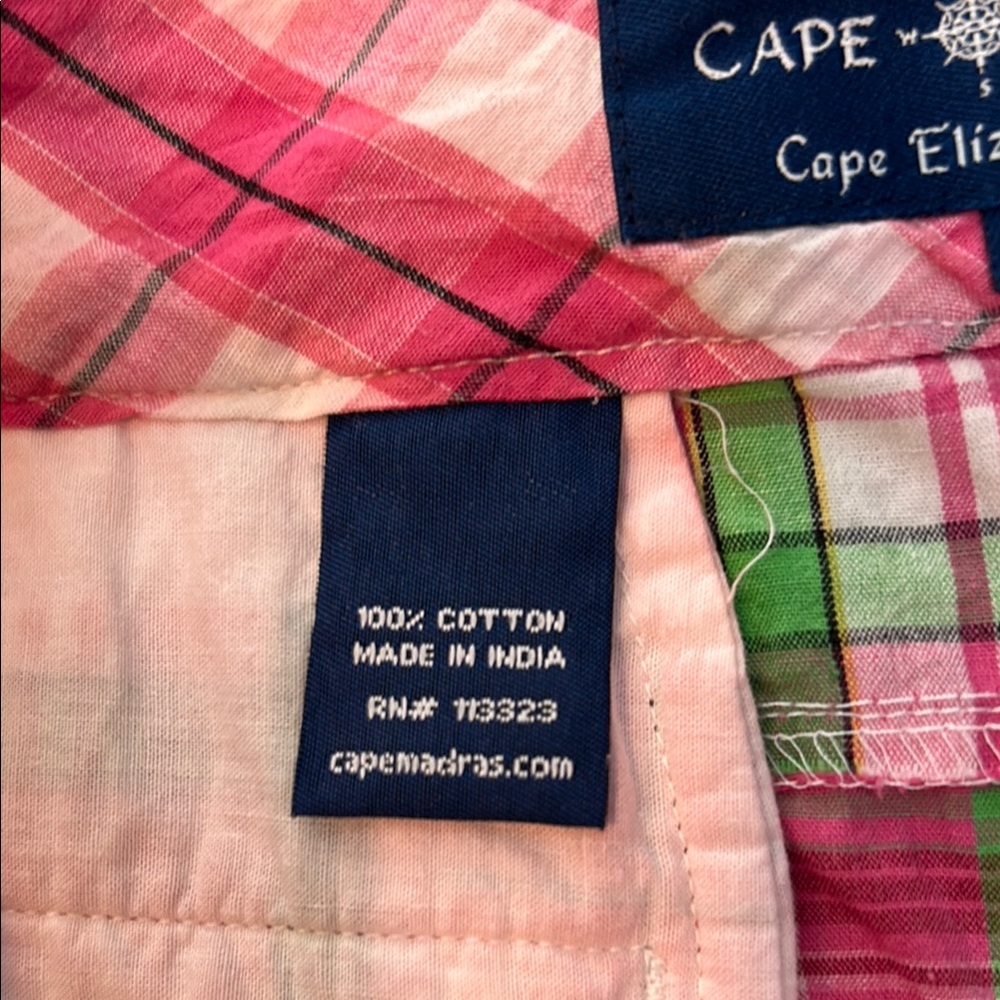 Pink and Green women’s madras skirt by Cape Madras - Picture 9 of 9
